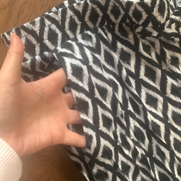 Black and white diamond pattern harem pants - Picture 4 of 8